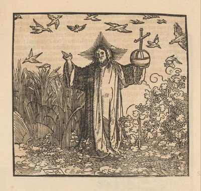 Przed Chrystusem als Salvatore autorstwa Hans Schäufelein (possibly)