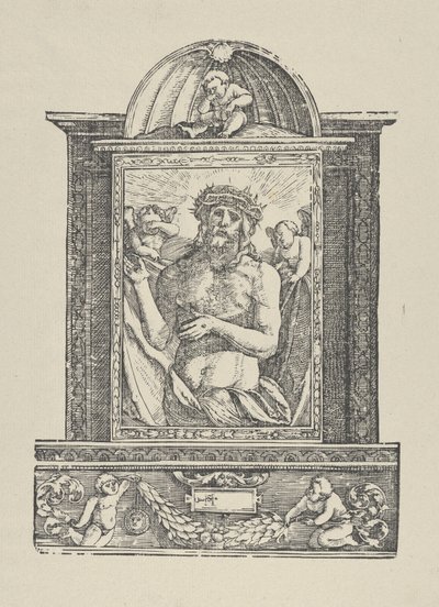 Ecce Homo Człowiek boleści, 1922. autorstwa Hans Schäufelein the Elder