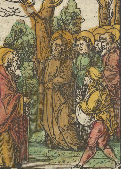 Przypowieść o siewcy i chwastach z Das Plenarium, 1517. autorstwa Hans Schäufelein the Elder