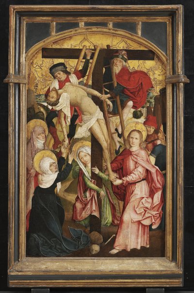 Zejście z Krzyża, 1490 (olej na desce) autorstwa Hans Schüchlin