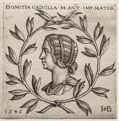 Popiersie Domicji Calvilla autorstwa Hans Sebald Beham