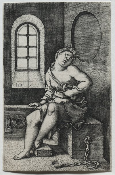Kleopatra autorstwa Hans Sebald Beham
