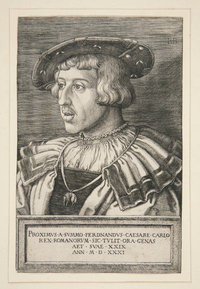 Ferdynand I autorstwa Hans Sebald Beham