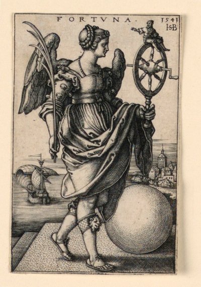 Fortuna (fortuna) autorstwa Hans Sebald Beham