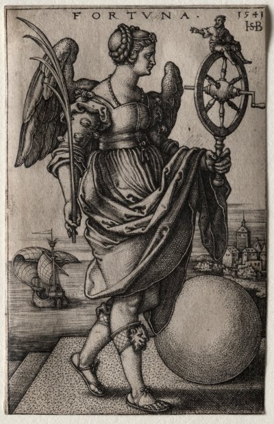 Fortuna, 1541. autorstwa Hans Sebald Beham