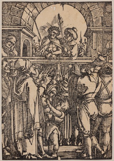 Chrystus przedstawiony ludowi (Ecce homo) autorstwa Hans Sebald Beham