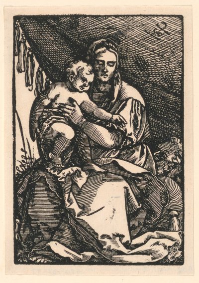 Madonna z Dzieciątkiem autorstwa Hans Sebald Beham