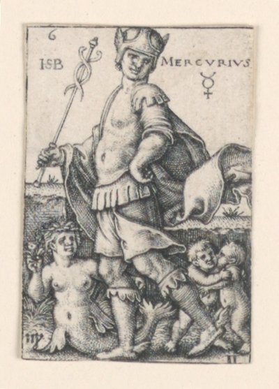 Merkury z Siedmiu Planet autorstwa Hans Sebald Beham