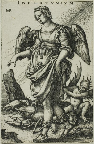 Nieszczęście autorstwa Hans Sebald Beham