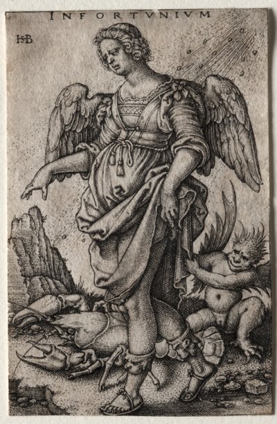 Nieszczęście autorstwa Hans Sebald Beham