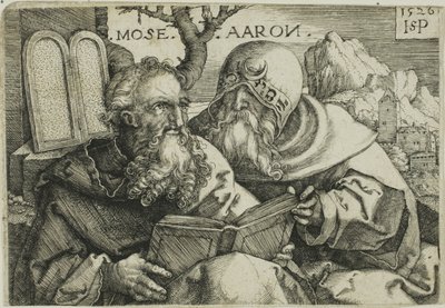 Mojżesz i Aaron autorstwa Hans Sebald Beham
