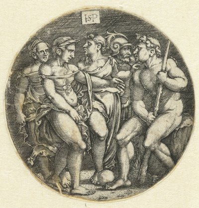 Wyrok Paryża autorstwa Hans Sebald Beham