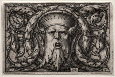 Ozdoba głowy i wieńca Satyra, 1543. autorstwa Hans Sebald Beham