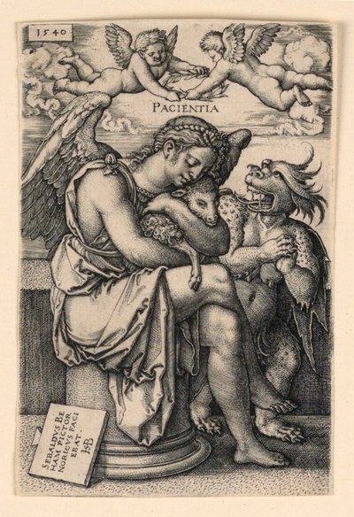 Pacjenci autorstwa Hans Sebald Beham