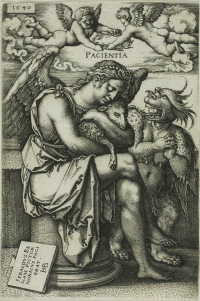 Cierpliwość autorstwa Hans Sebald Beham