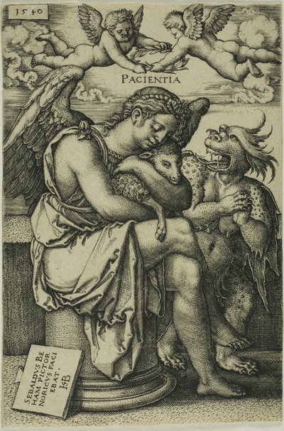 Cierpliwość autorstwa Hans Sebald Beham