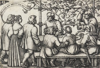 Święto chłopskie autorstwa Hans Sebald Beham