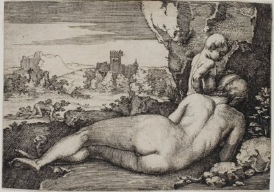 Pokuta świętego Jana Chryzostoma autorstwa Hans Sebald Beham
