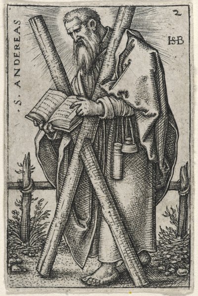 Święty Andrzej, 1541-46 autorstwa Hans Sebald Beham