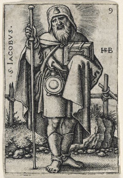 Święty Jakub, major, 1541-46 autorstwa Hans Sebald Beham