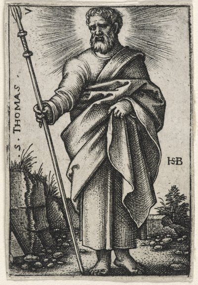 Święty Tomasz, 1541-46 autorstwa Hans Sebald Beham