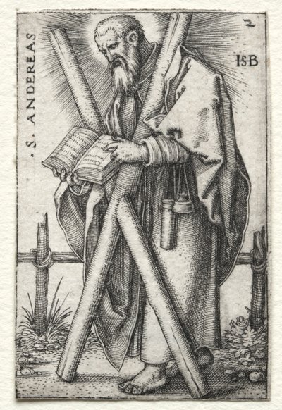 św. Andrzeja, 1545-1546. autorstwa Hans Sebald Beham