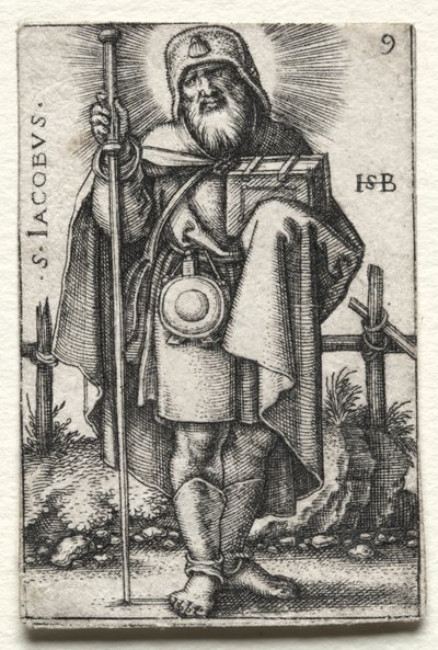 Św. Jakub Wielki autorstwa Hans Sebald Beham