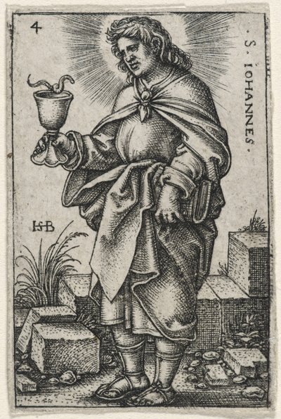 św. Jan, 1541-46 autorstwa Hans Sebald Beham