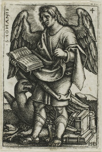 Święty Jan, z Czterech Ewangelistów autorstwa Hans Sebald Beham