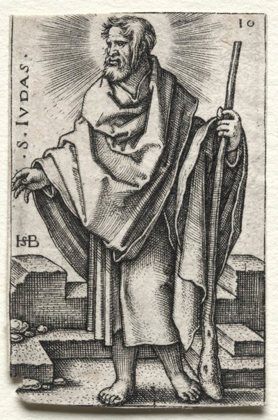 Św. Judasz autorstwa Hans Sebald Beham