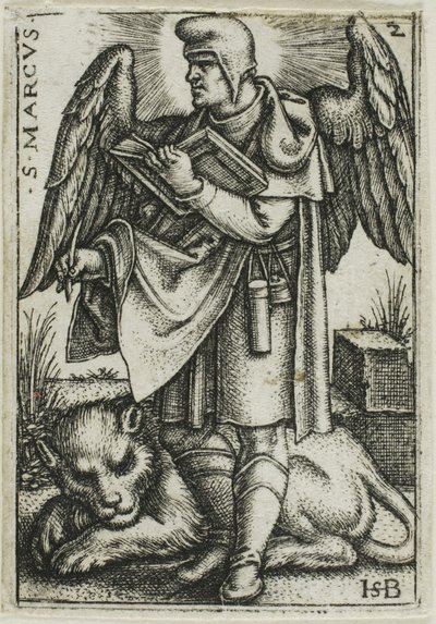 Święty Marek, z Czterech Ewangelistów autorstwa Hans Sebald Beham