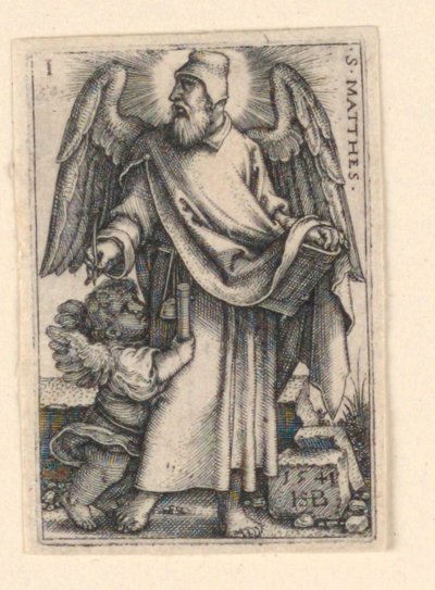 Św. Mateusz z Czterech Ewangelistów autorstwa Hans Sebald Beham
