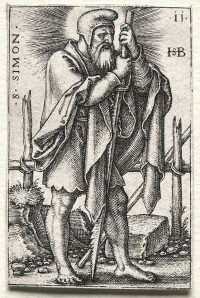 Św. Szymon autorstwa Hans Sebald Beham