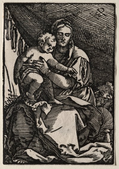 Święta Rodzina pod namiotem autorstwa Hans Sebald Beham