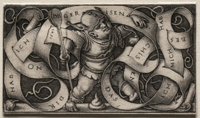 Mały Bufon, 1542. autorstwa Hans Sebald Beham