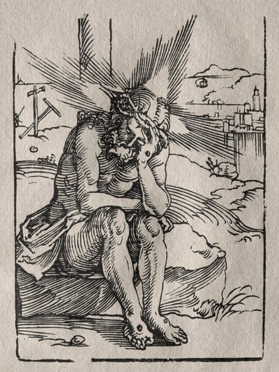 Mąż boleści. autorstwa Hans Sebald Beham