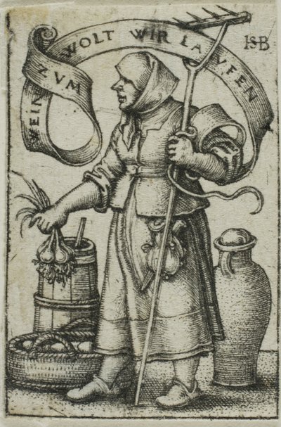 Market-Woman autorstwa Hans Sebald Beham