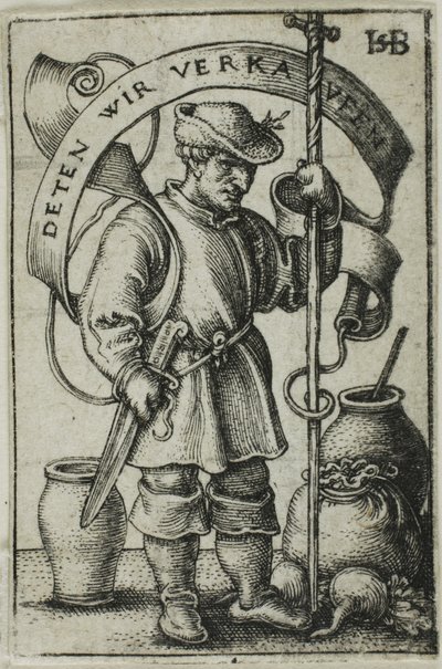 Chłop targowy autorstwa Hans Sebald Beham