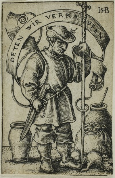 Chłop targowy autorstwa Hans Sebald Beham