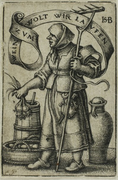 Kobieta z Rynku autorstwa Hans Sebald Beham