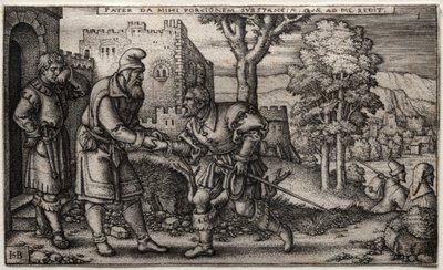 Syn marnotrawny autorstwa Hans Sebald Beham