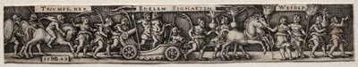 Triumf kobiet, 1549. autorstwa Hans Sebald Beham