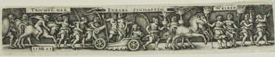 Triumfalny Procesja Szlachetnych Wspaniałych Kobiet autorstwa Hans Sebald Beham