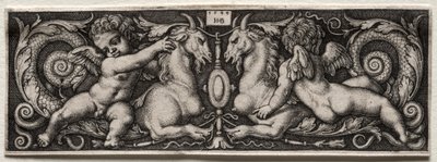 Dwóch geniuszy autorstwa Hans Sebald Beham