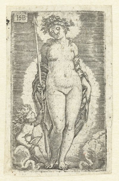 Wenus w Kupidyna autorstwa Hans Sebald Beham