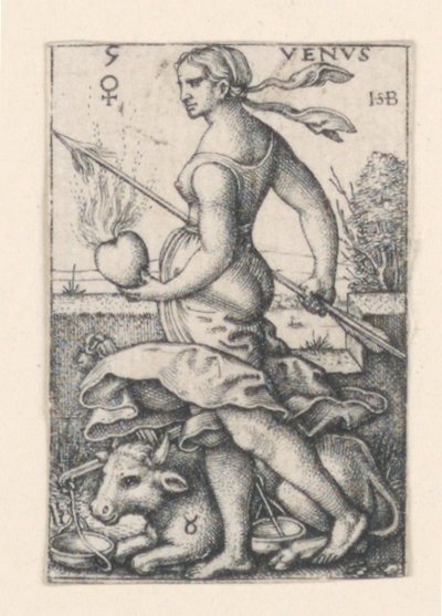Wenus z Siedmiu Planet autorstwa Hans Sebald Beham