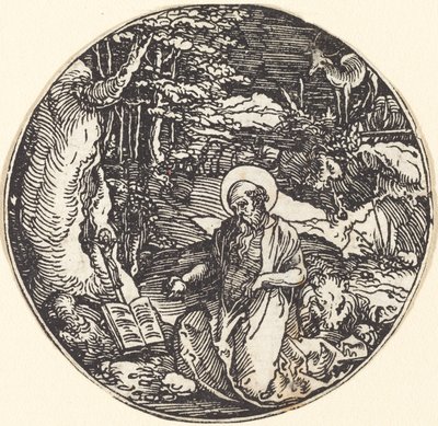 Święty Hieronim w pokucie autorstwa Hans Springinklee