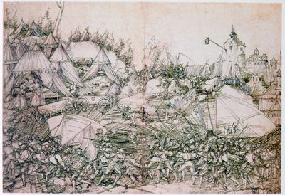 „Historia Judyty i Holofernesa”, XVI wiek autorstwa Hans Springinlee