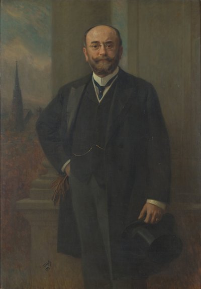 Burmistrz Wiednia dr. Richard Weisskirchner autorstwa Hans Temple