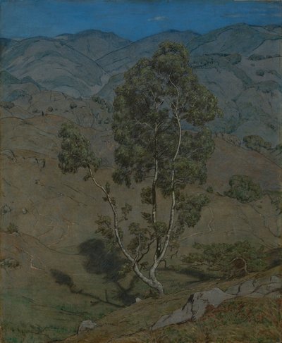 Brzoza autorstwa Hans Thoma